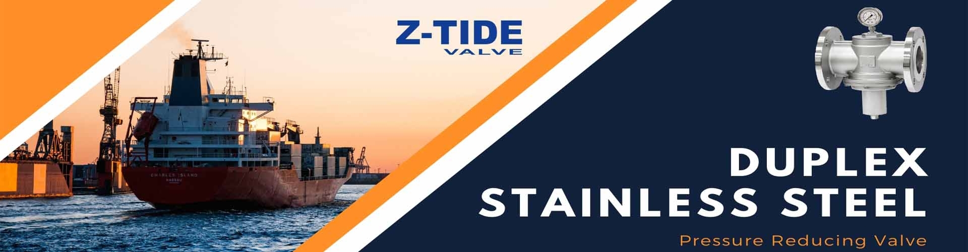 Regulador de Pressão Marinho em Aço Inoxidável Duplex