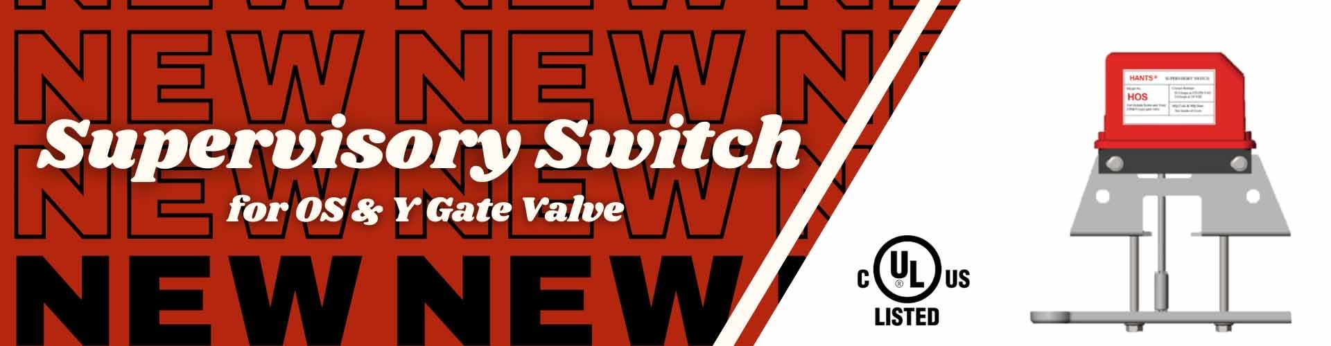 Z-Tide Interruptor Supervisório UL para Válvula de Gaveta OS&Y